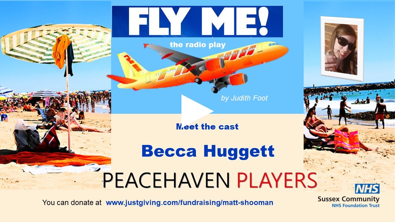 Fly Me! the radio play. Meet the cast video Becca